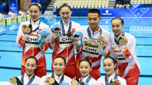 China vence 1ª prova mista por equipes do nado artístico no Mundial de Esportes Aquáticos