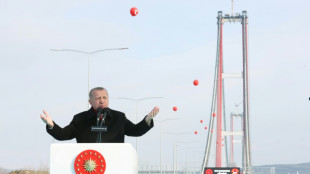 Erdogan inaugurates world's longest suspension bridge