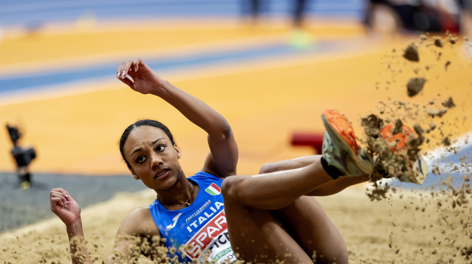 Euroindoor atletica: oro Larissa Iapichino nel lungo