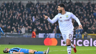 Late goals put Villa in command of Champions League tie against Club Brugge