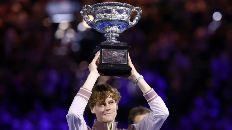 Campeão do Aberto da Austrália, Sinner se aproxima do Top 3 da ATP