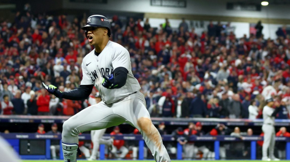 Soto homer lifts Yankees over Guardians and into World Series