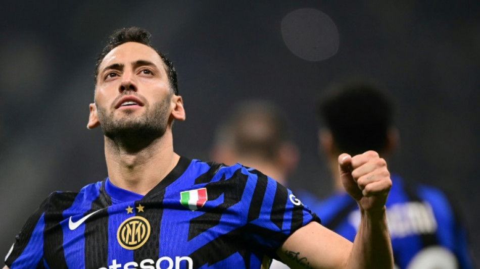 Calhanoglu fires unbeaten Inter to Champions League win over Arsenal