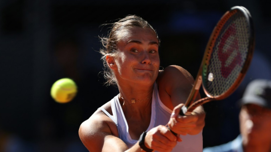 Sabalenka vence Sakkari e é a primeira finalista do WTA 1000 de Madri