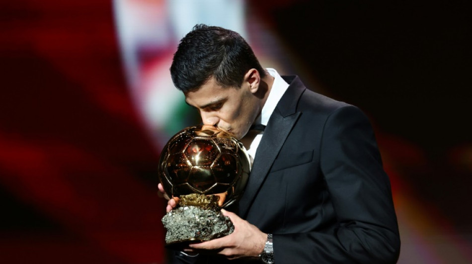 Rodri wins men's Ballon d'Or as Real Madrid boycott