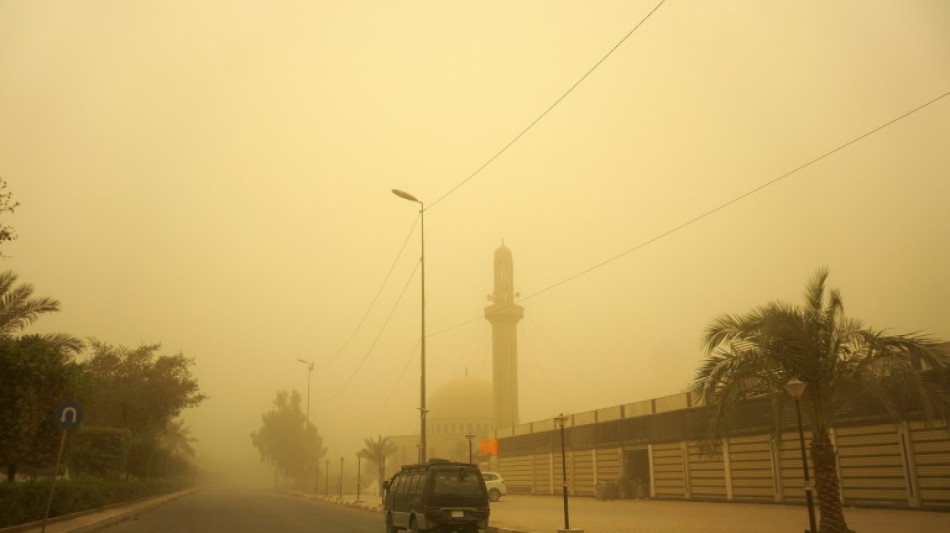 Sandstorm forces closure of Iraqi airports, public buildings 