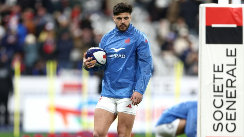 XV de France: sans Ntamack, casse-tête en vue avant l'Angleterre 