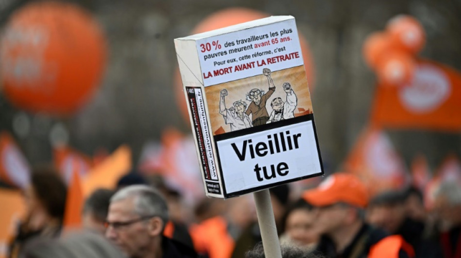 Franzosen protestieren weiter gegen die Rentenreform 